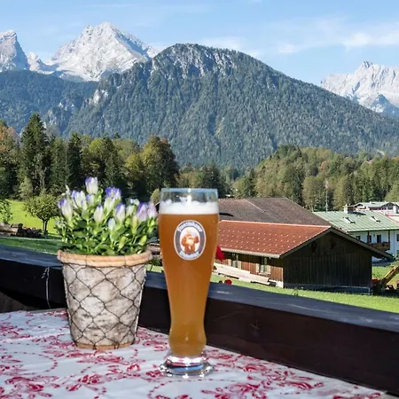 Ferienwohnung Hirscheck Schönau am Königssee Esterno foto